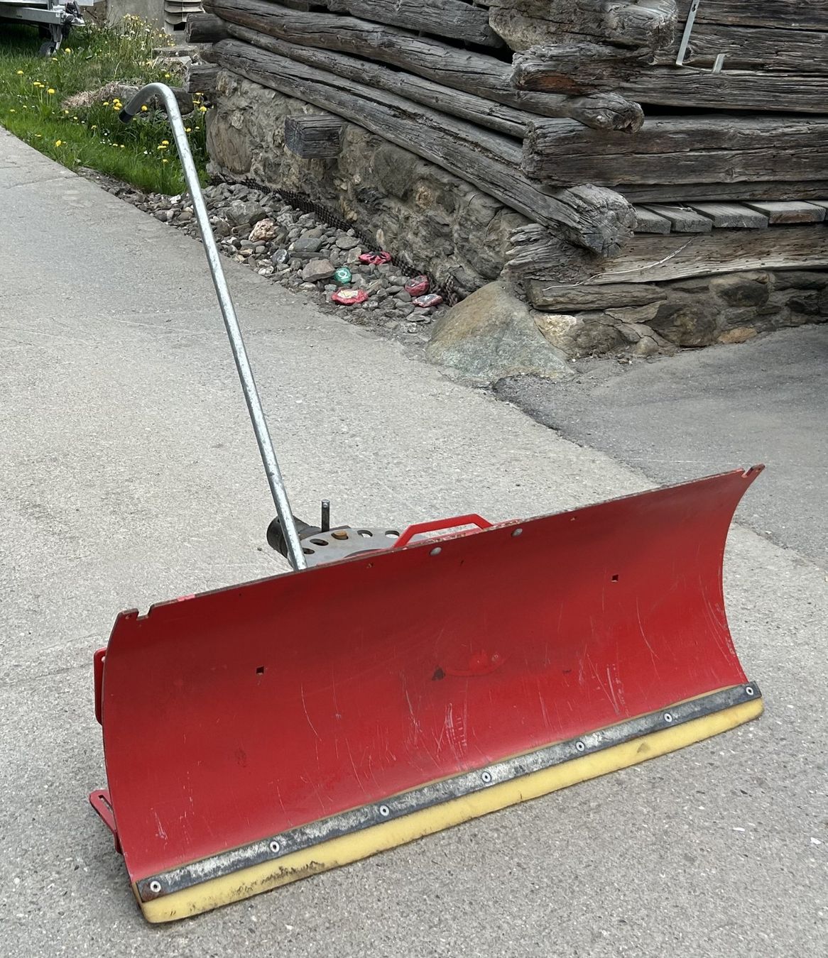 Sgombero neve: Schneepflug RS 125 zu Rapid Euro – Usato da Cazis venduto da la-torre-work-snc 1