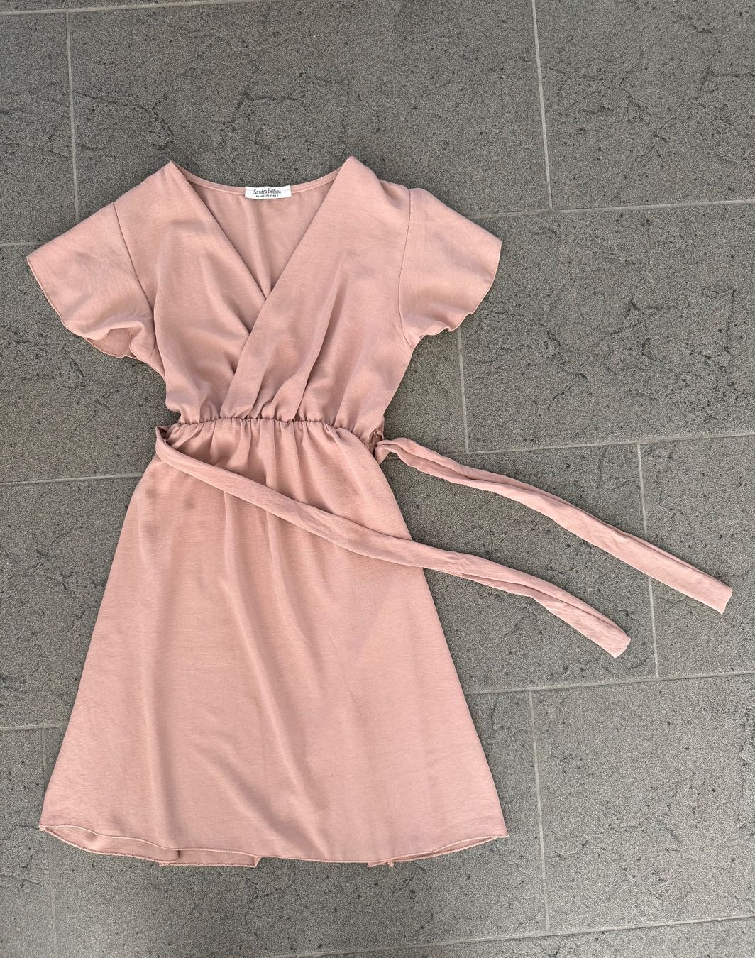 Vestiti: Kleid Sandra Fetti mit Bindegürtel – Nuovo (secondo la descrizione) da Rupperswil venduto da Nila_7 2