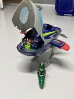 PJ Mask Flugzeug mit viel Zubehör