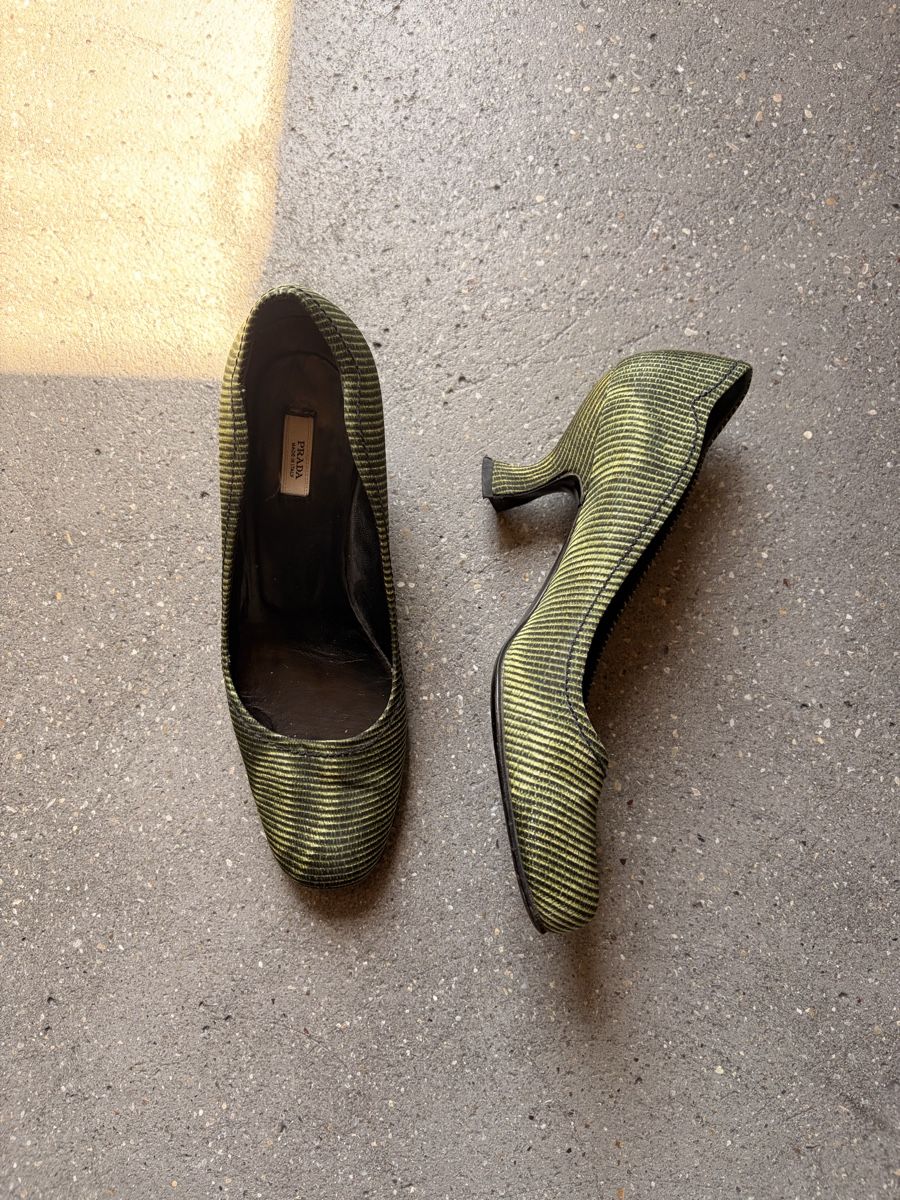 Prada Scarpe da donna: Prada Pumps Green 2004  – Nuovo (secondo la descrizione) da Zürich venduto da iva_d2rv