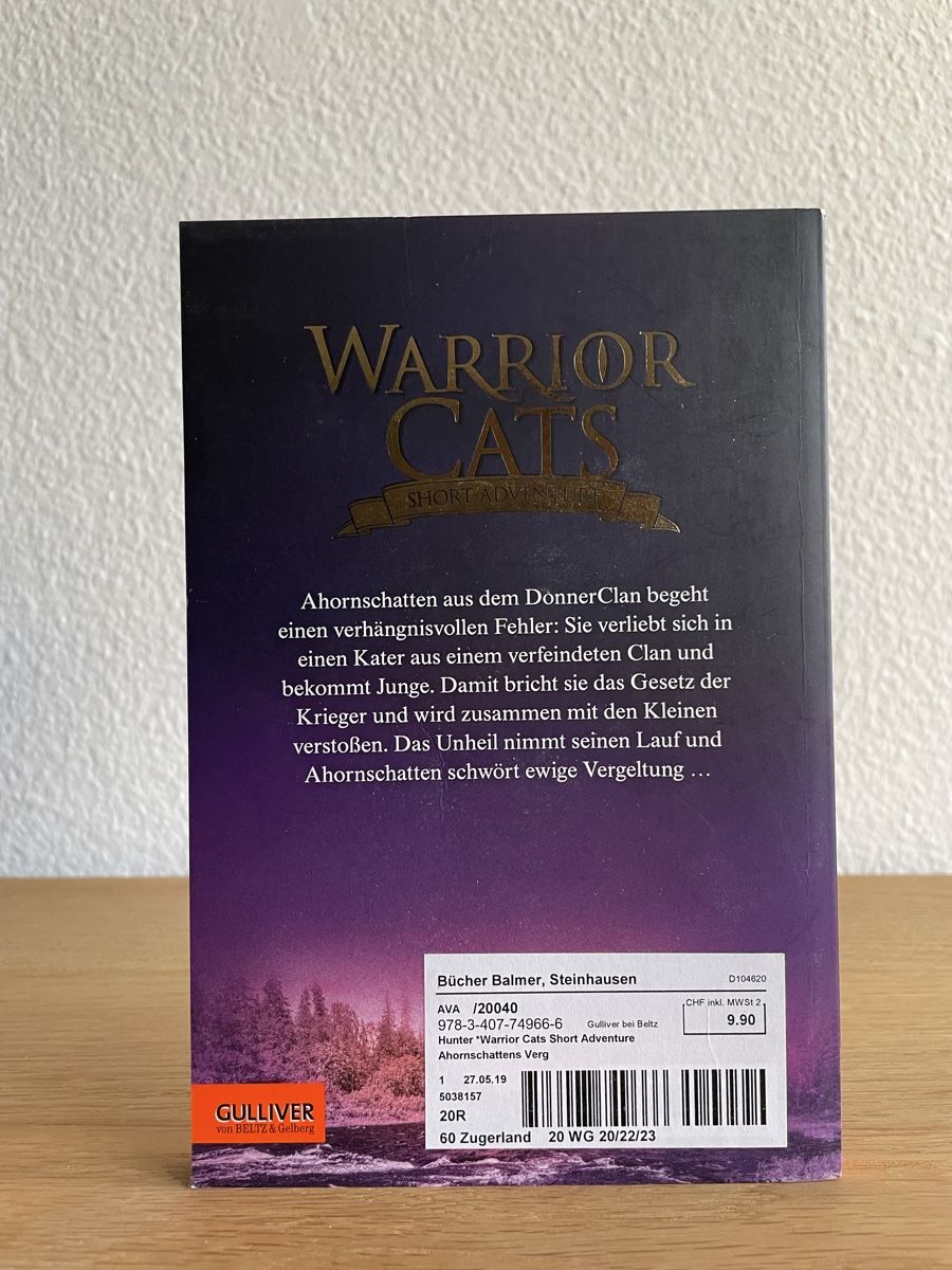 Libri: Warrior Cats: Ahornschattens Vergeltung – Nuovo (secondo la descrizione) da Zug venduto da job_pbw9 1