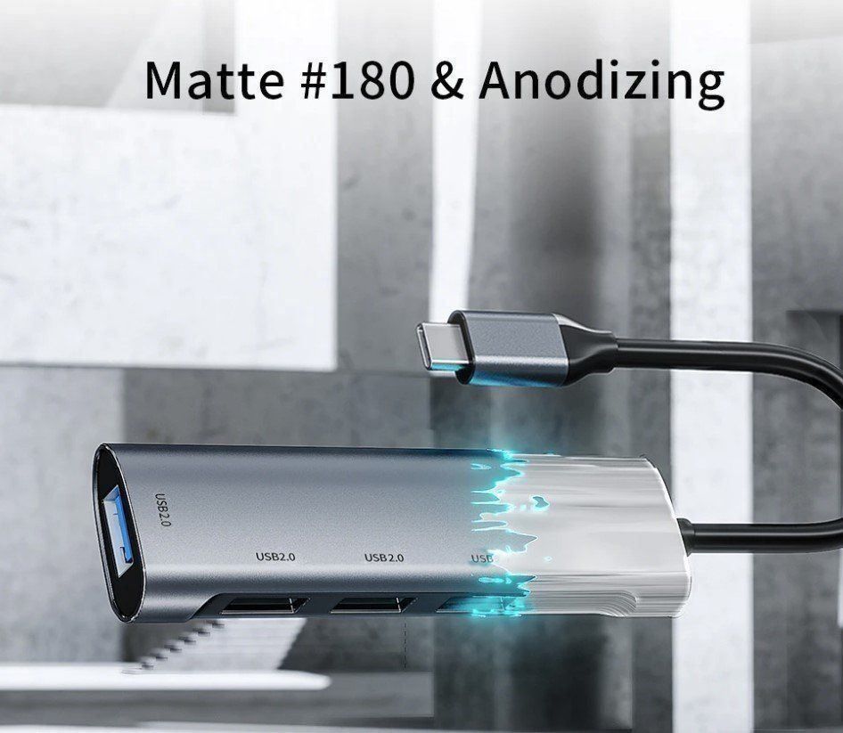 Docking station: Bakeey 4-In-1 USB-C HUB Docking Station – Nuovo e nell'imballaggio originale da Winterthur venduto da Pcline1 4