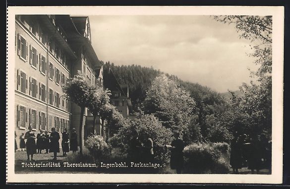 Ansichtskarten: Ingenbohl, Töchterinstitut Theresianum, – Gebraucht aus Berlin von bartko-reher