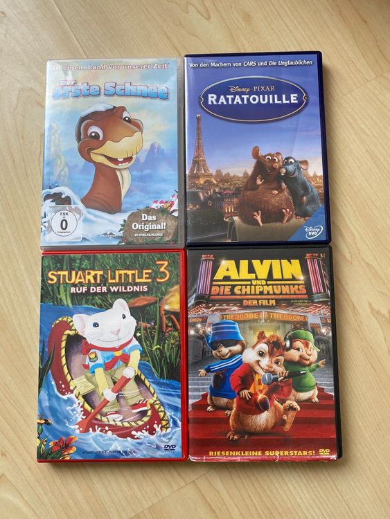 4x DVD - Stuart Little 3 - The big freeze - Alvin - Rata.... (Gebraucht ...