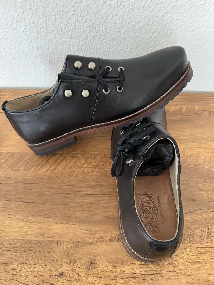 Herrenschuhe: Chaussures Stockerpoint cuir noir T. 42 - neuves – Neu (gemäss Beschreibung) aus Brügg BE von Goob 6