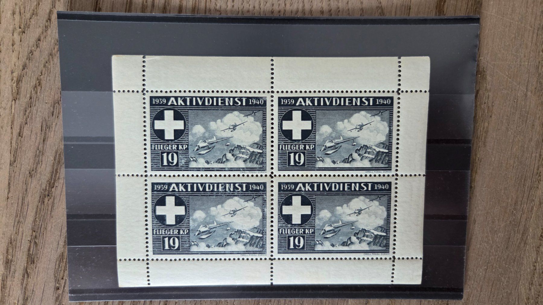 Alle Briefmarken: 1939/40 Kleinbögli Flieger Kp19 – Gebraucht aus Arni AG von Moth68