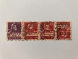 Zusammen-+Kehrdruck, Z1+Z8, gestempelt, KP 60.--