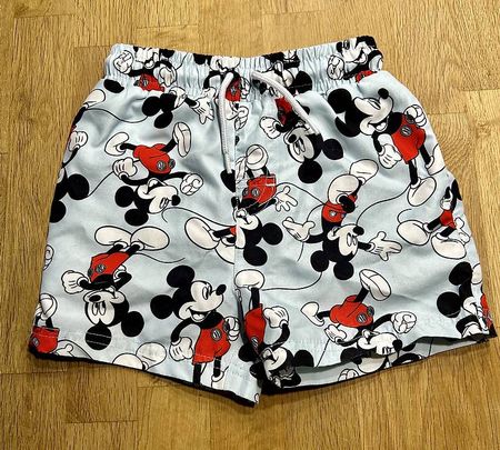 Badehose Grösse 98 mit  Micky Maus Motiv