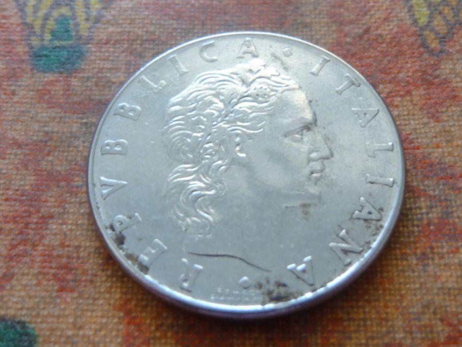 Tutti le monete: ITALIE  50  Lire  1976 – Usato da Romanel-sur-Lausanne venduto da Swift13 1