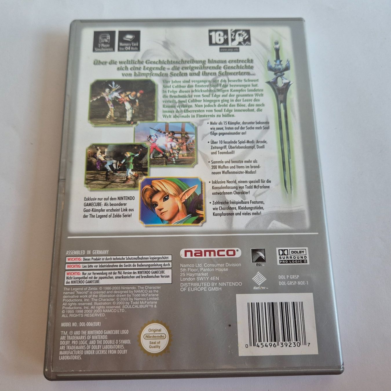 Nintendo Giochi: SoulCalibur II - GC – Usato da Zürich venduto da Mephisto87 2