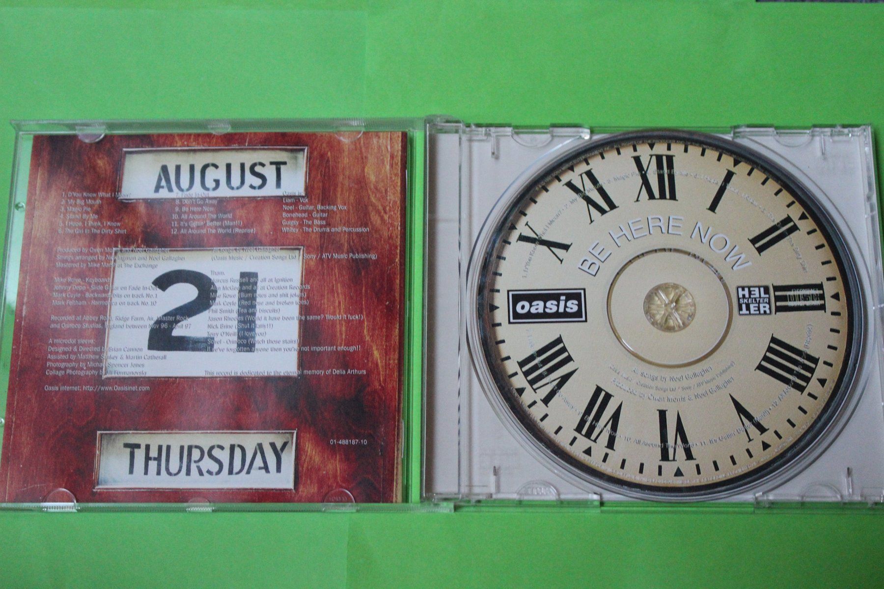 CD: Oasis - Be here now CD 1995 Guter Zustand – Usato da Tübach venduto da JamesStone 3