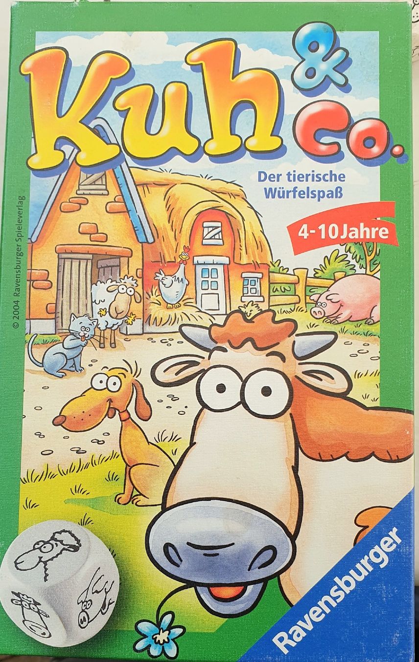 Ravensburger Giochi: Kuh & Co. Der tierische Würfelspass – Usato da Lützelflüh-Goldb venduto da cassin01