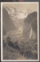 Lauterbrunnental von Wengen aus