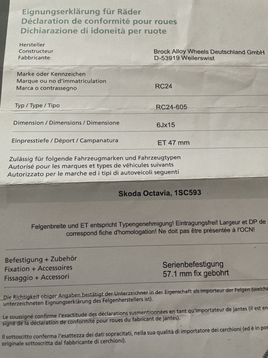 Cerchioni: RC Alufelgen – Usato da Berikon venduto da Stev-O91 8