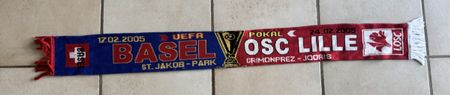 Fc Basel - Osc Lille Schal