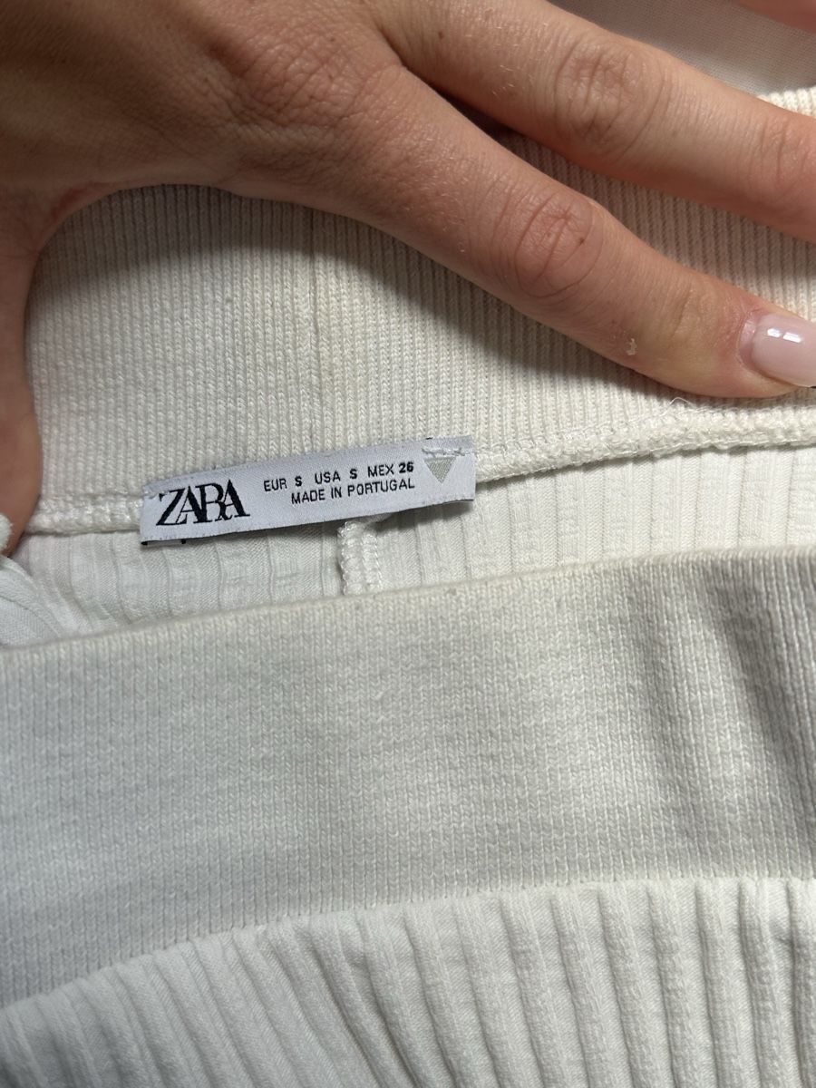 Zara Gonne: Zara Rock gerippt weiss – Nuovo (secondo la descrizione) da Grafstal venduto da jes_t6s7 1
