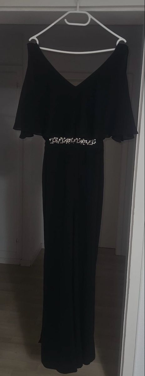 Tute: Eleganter schwarzer Jumpsuit, EU Größe 46 – Usato da Kreuzlingen venduto da Lore2000 1