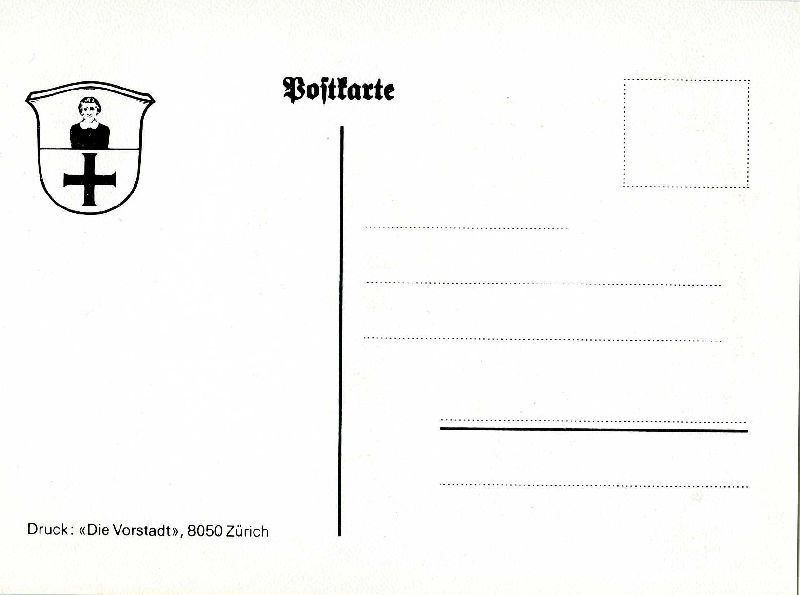 Cartoline postali: Opfikon - Wappen + – Usato da Emmenbrücke venduto da teestube 1