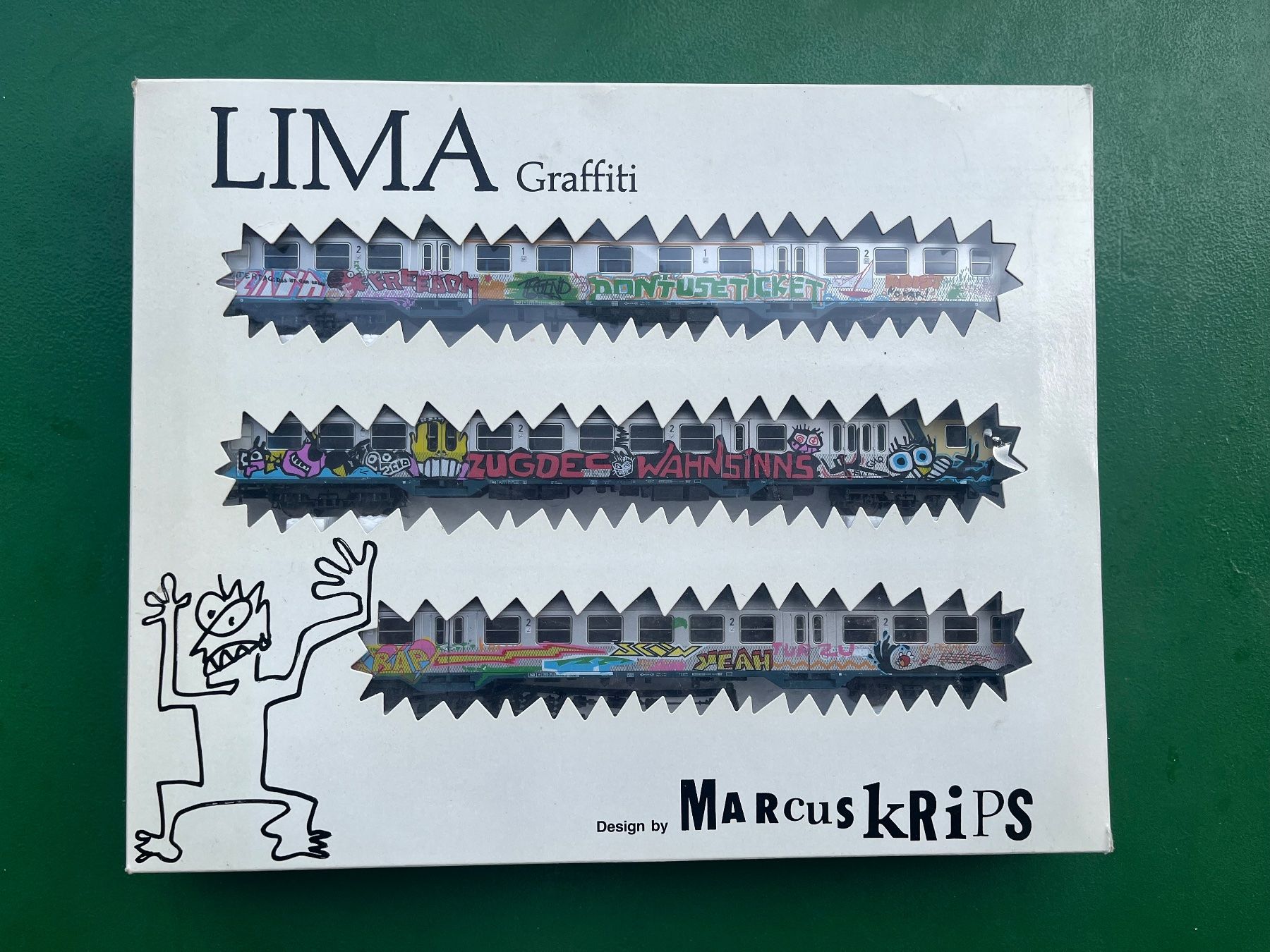 Lima Modelleisenbahnen: Lima Eisenbahn Limited Edition „Graffiti“ – Neu (gemäss Beschreibung) aus Bern von fluxus02