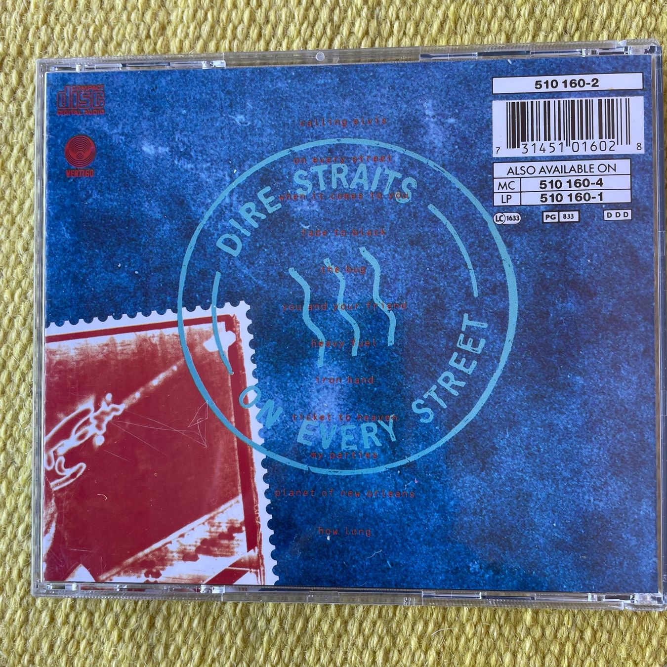 CD: DIRE STRAITS-ON EVERY STREET – Usato da Rorschacherberg venduto da CD-Roli 1