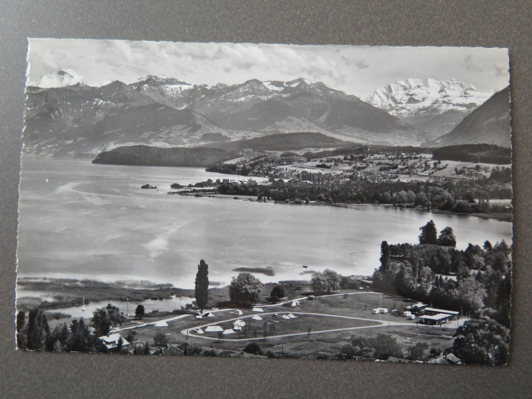 Cartes postales: THUN - GWATT-THUN - CAMPINGPLATZ – D'occasion à Wittenbach par lipasal