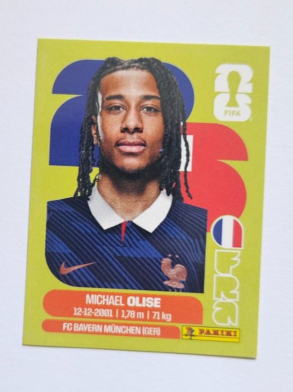 Panini Carte collezionabili: Panini 2026 Michael Olise FRA 14 – Nuovo (secondo la descrizione) da Malans GR venduto da Ovi83