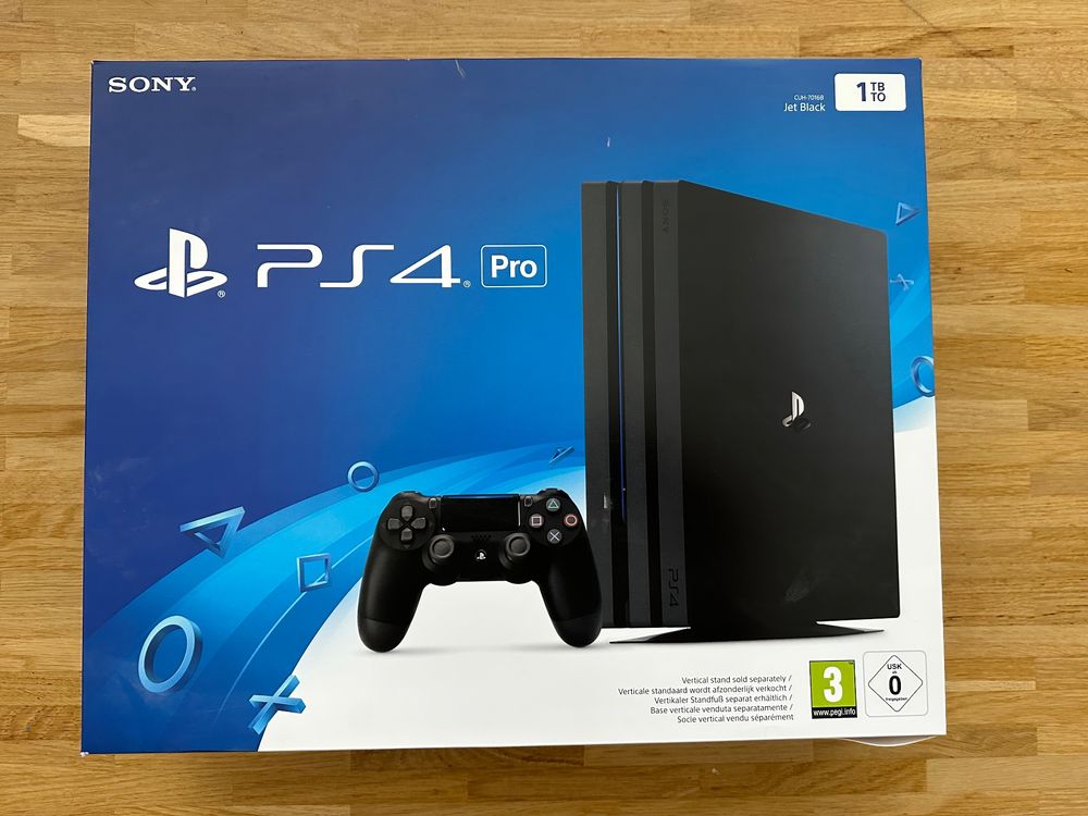 Sony Playstation 4 Pro - 1 TB, inkl. 5 Games, 2 Controller | Kaufen auf ...