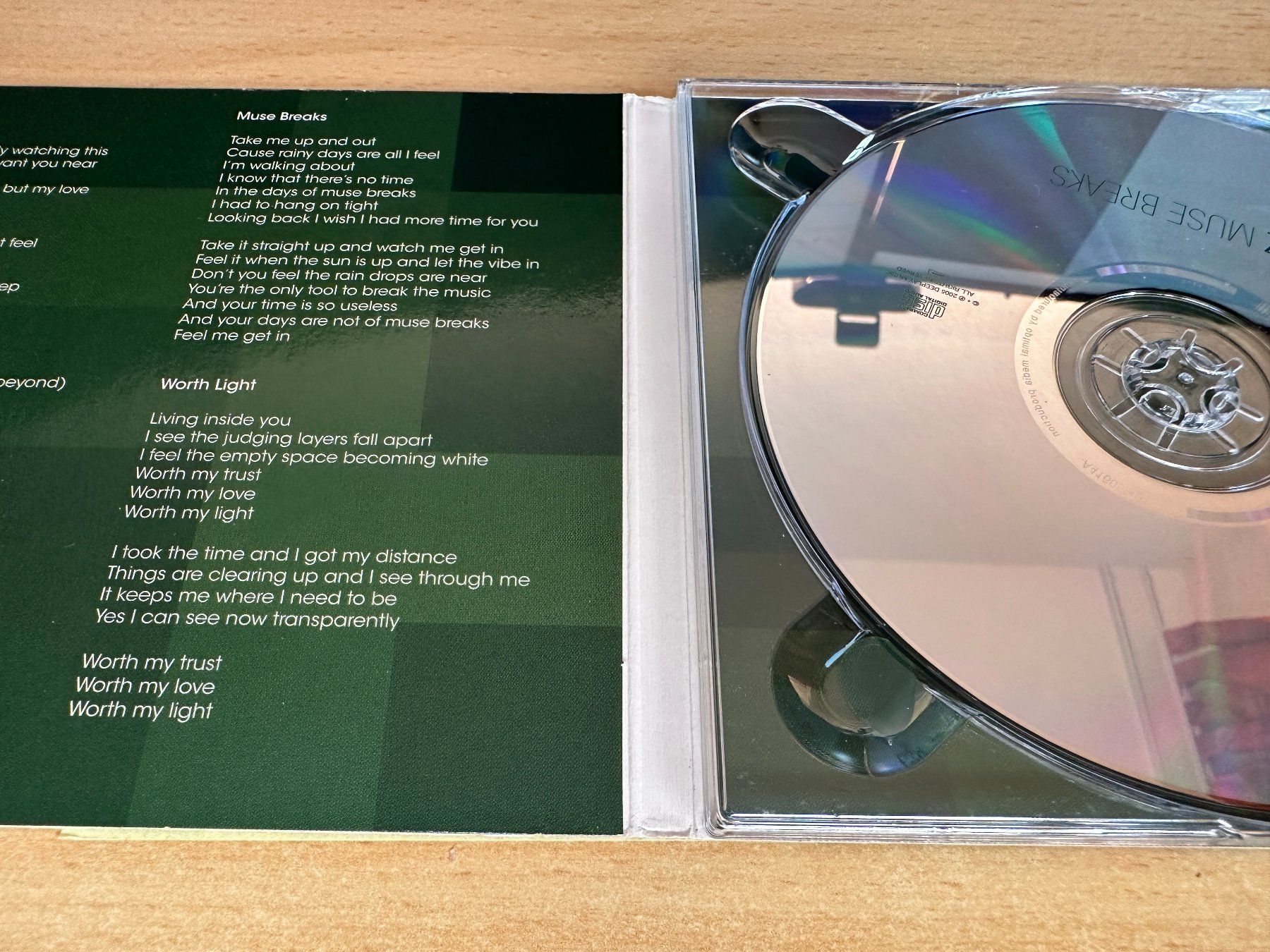 CD: J.Viewz – Muse Breaks – Usato da Rikon im Tösstal venduto da Alpenmutz 2