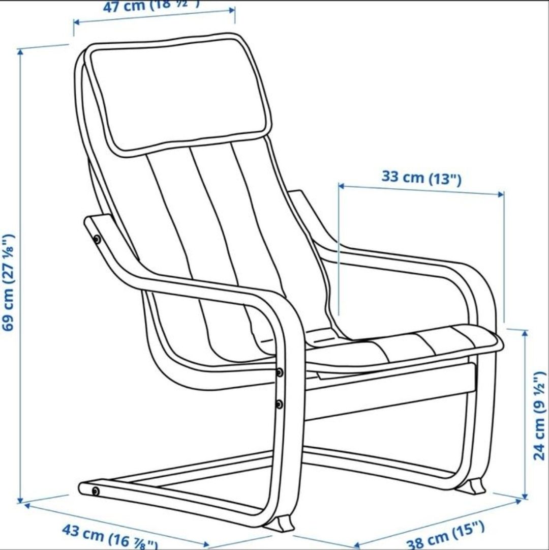 Ikea Poltrone: IKEA Poäng Kindersessel Burkenfurnier hell – Usato da Belp venduto da lol_7fcm 2