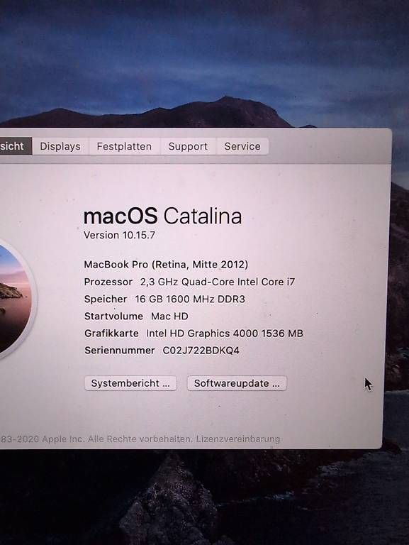 Notebooks: MacBook Pro 15" von 2012 – Gebraucht aus Oetwil an der Limmat von mokkinger 3