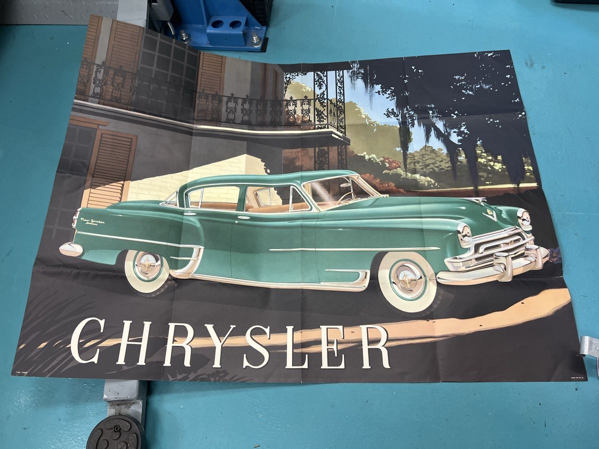 Foto & Immagini: Chrysler 1954 Originales Plakat – Usato da Steffisburg venduto da gfell2