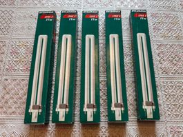 Sylvania Lynx S 11W, Leuchtstofflampe, 5 Stück, Neu!