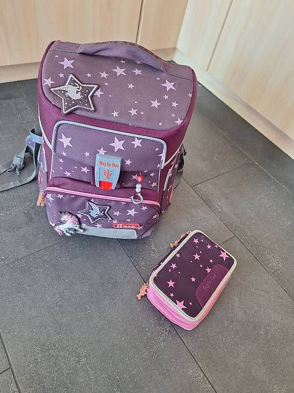 Sacs & sacs à dos: Schul Rucksack Step by Step inkl. Etui – D'occasion à Etziken par v.z