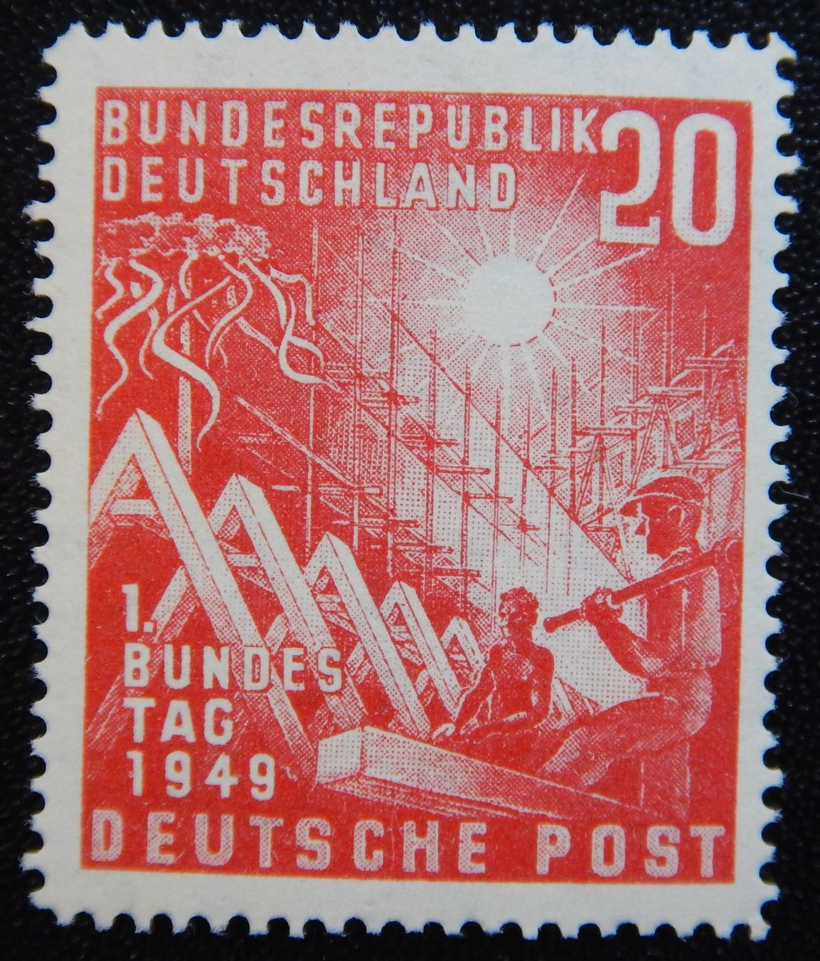 Tutti i francobolli: BRD Kat. 112 ** 1949 Kat. 55 Euro – Usato da Zürich venduto da Muehlekauf