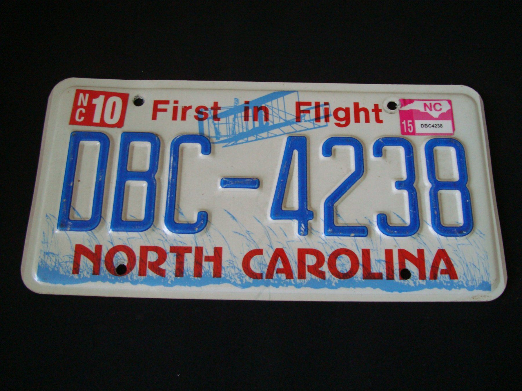 Ecriteaux: NORTH CAROLINA DBC-4238 – D'occasion à Scherz par 5246