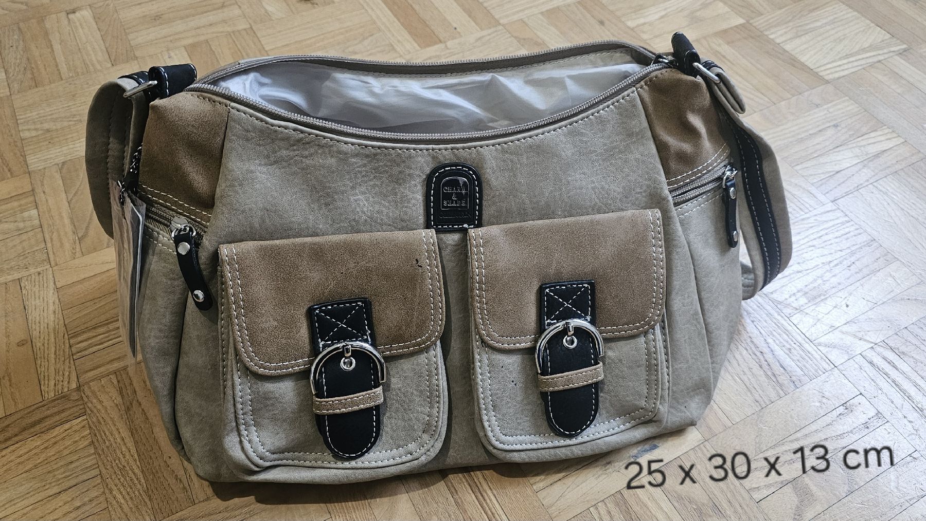 Borse da donna: Damenhandtasche beige/braun, neu – Nuovo (secondo la descrizione) da Bottmingen venduto da Jbilli