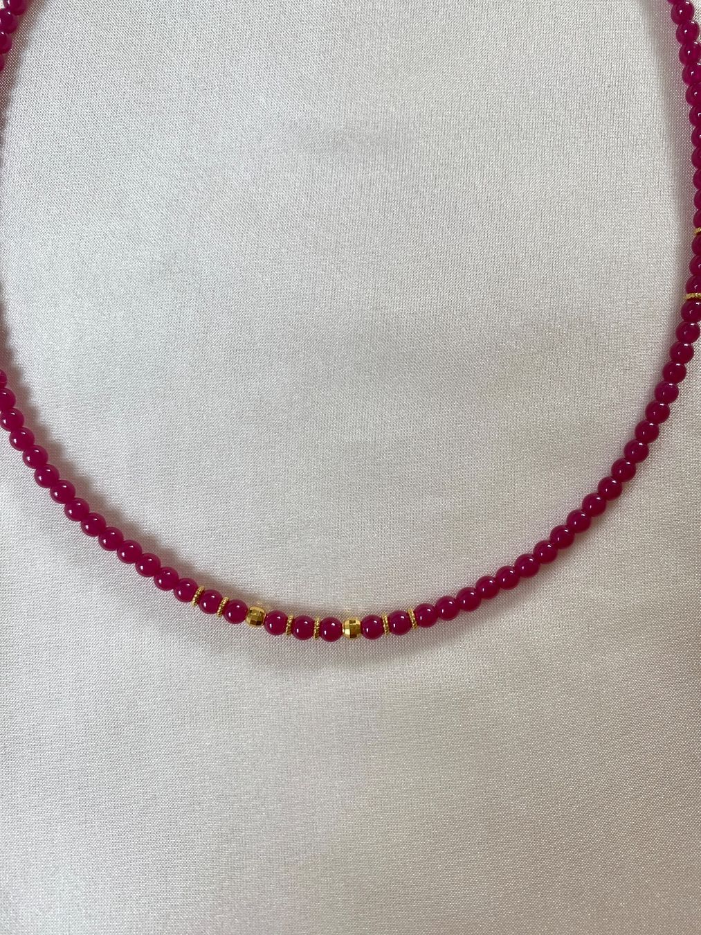Catenine: Rubin Kette – Nuovo e nell'imballaggio originale da Sarnen venduto da Yingsperlen1 2