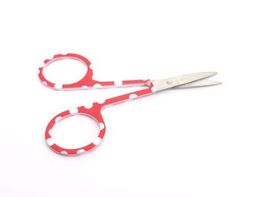NEUE Nagelschere rot-weiss Polka dot - 80743