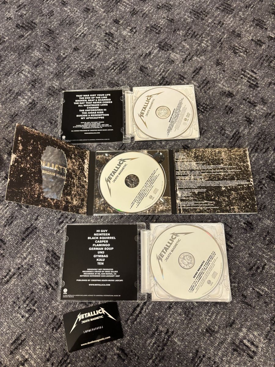 CD: Metallica Death Magnetic CD Box Set – Usato da Brütten venduto da Swerman1984 1