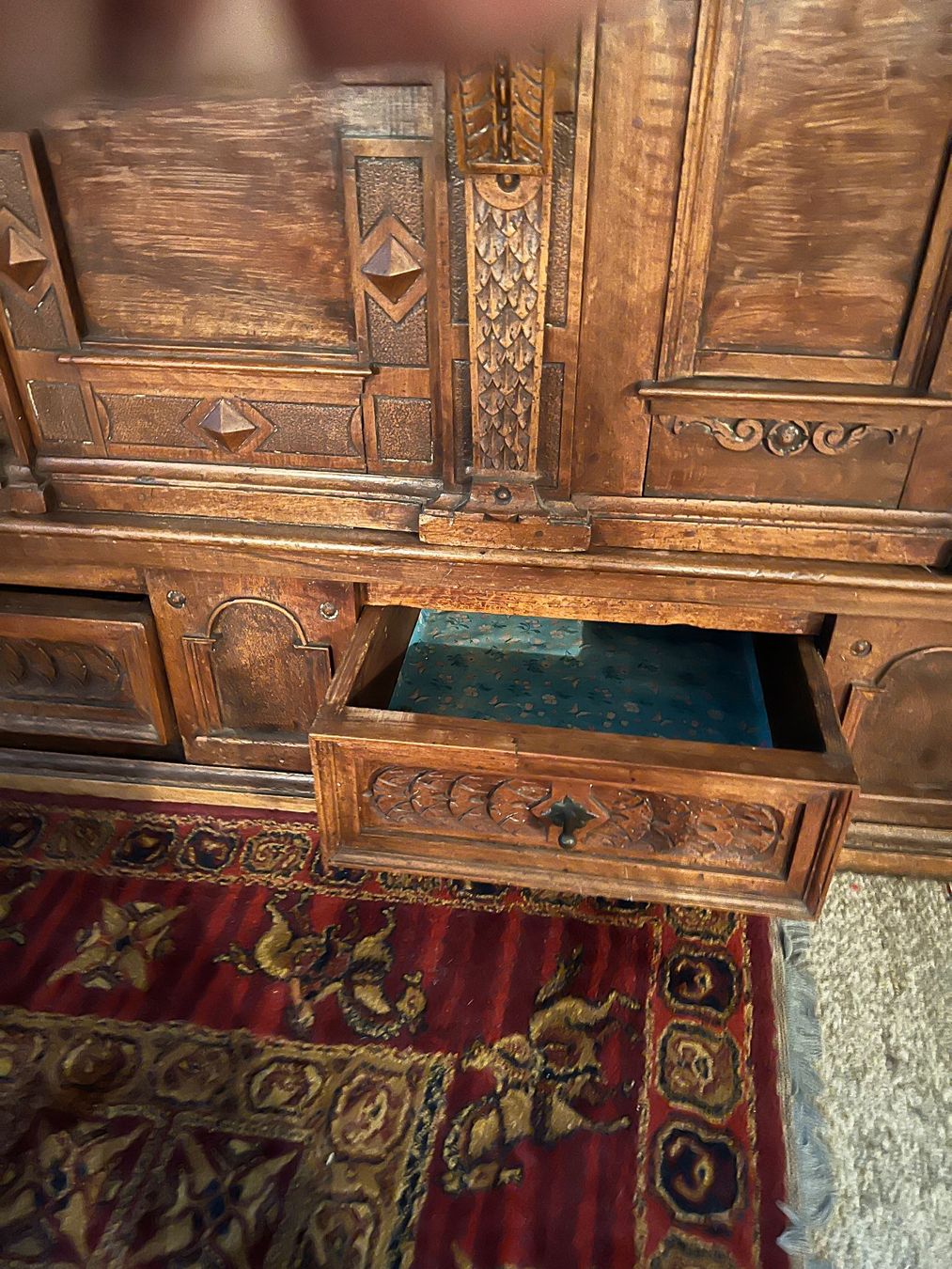 Cassapanche: Renaissance Truhe mit Schnitzereien – Usato da Mellingen venduto da pbe_vc86 4