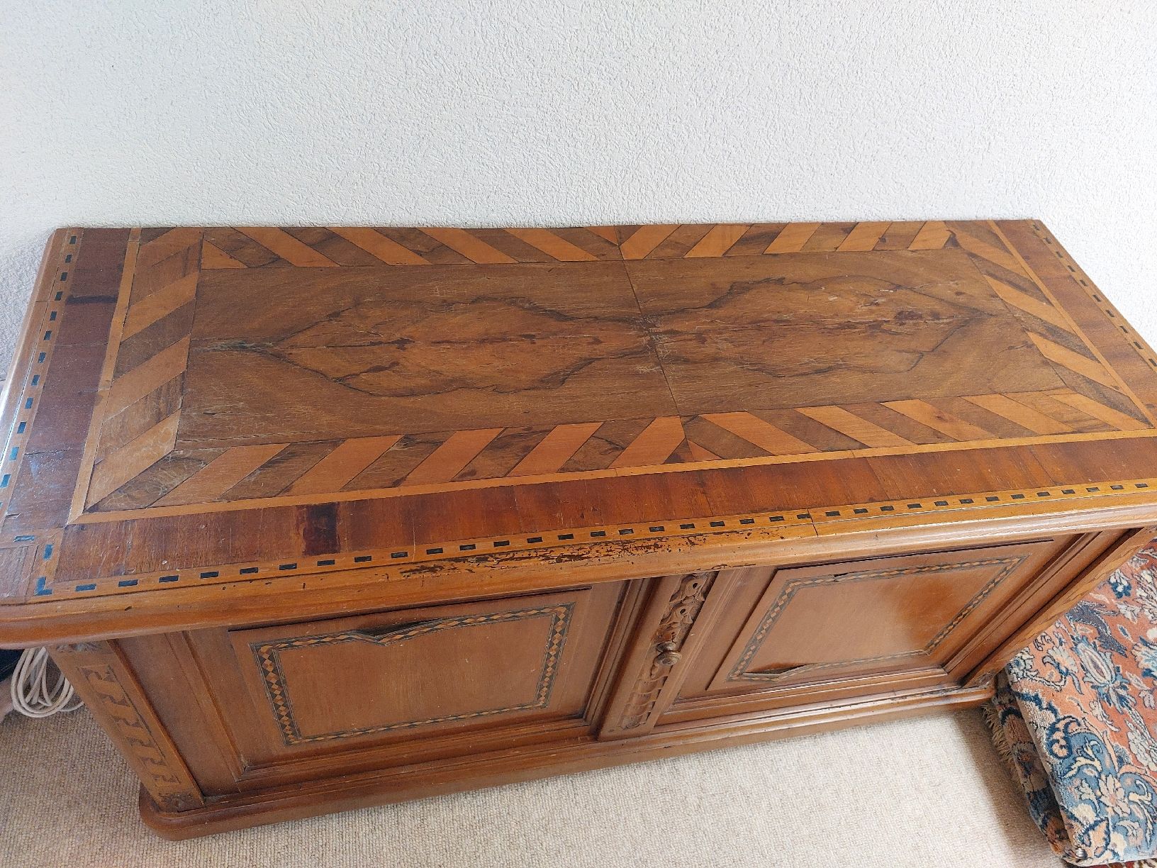 Cassettiere: Antiker Schrank, Holz, ca. 1800 – Usato da Himmelried venduto da Neugrund1 1