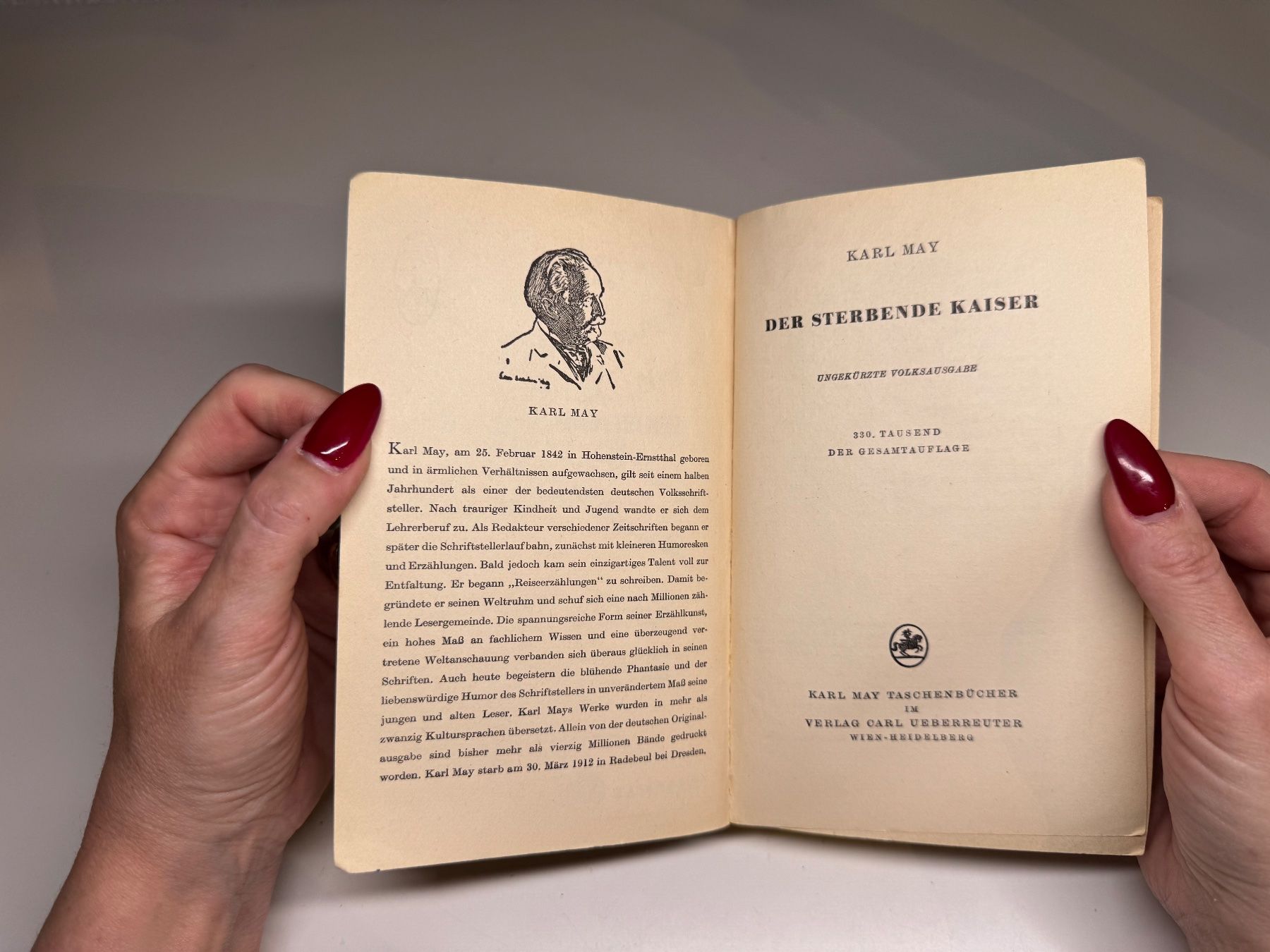 Libri: ROMAN: Karl May, Der sterbende Kaiser – Usato da Grosswangen venduto da Kleine.Knoepfe 3