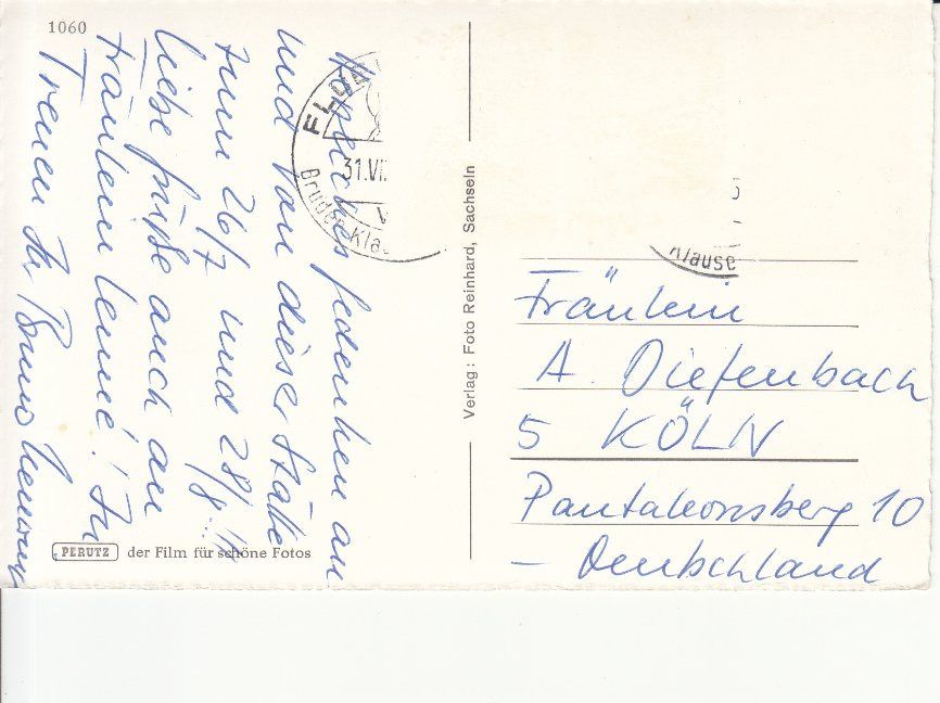 Cartoline postali: Flüeli ca. 1950 – Usato da Bürglen TG venduto da StampGraf 1