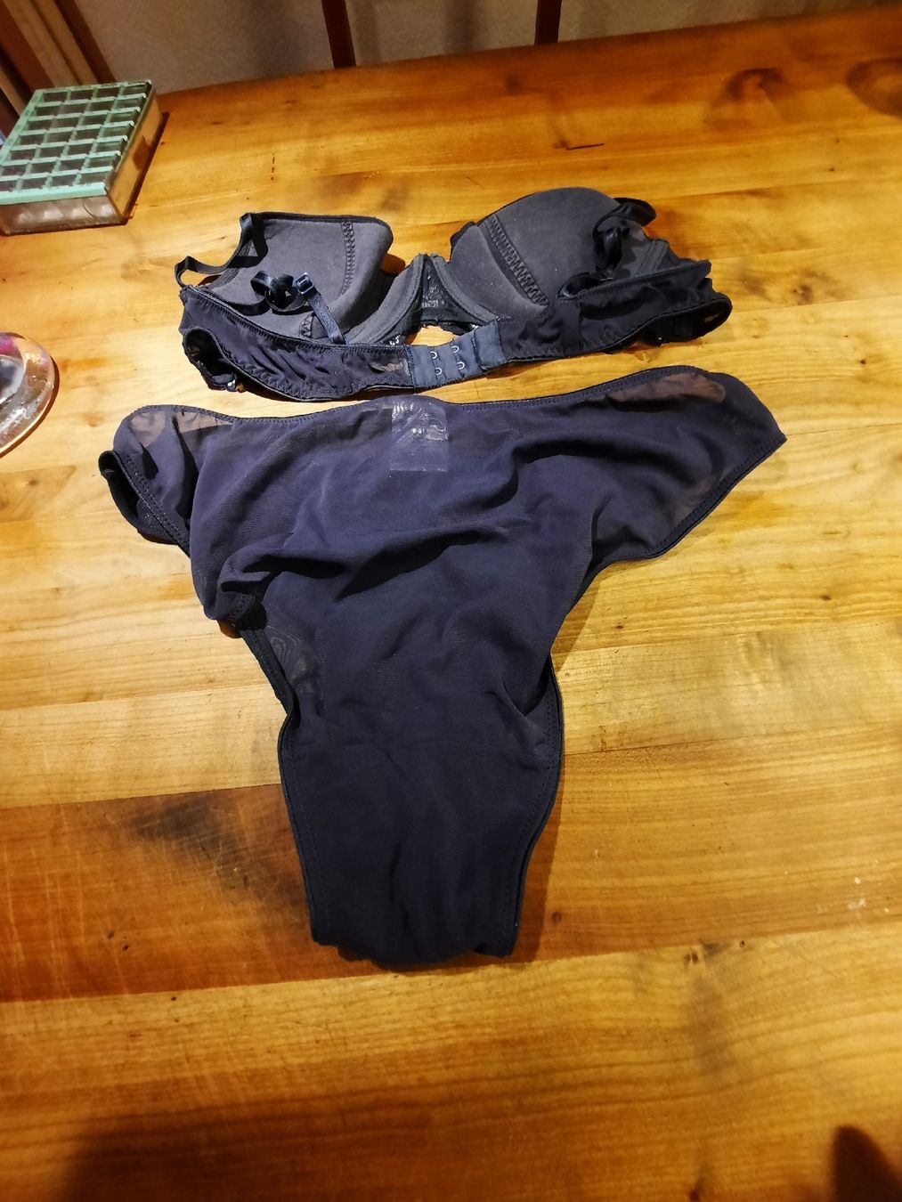 Altra biancheria intima: BH und Slip dunkelblau XL – Usato da Busswil BE venduto da balu37 4