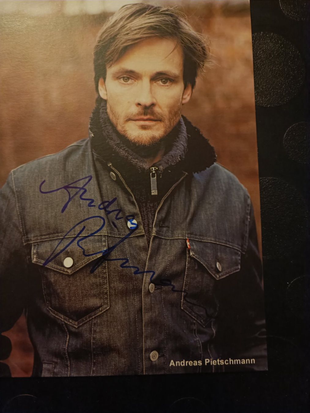 Autografi: Andreas Pietschmann - handsignierte Autogrammkarte – Usato da Menziken venduto da Artographs