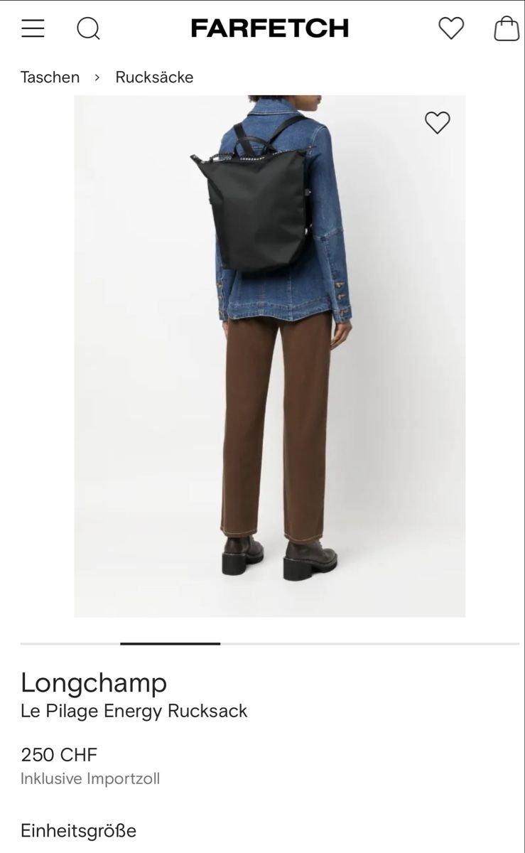 Rucksäcke: Longchamp ab 1.- – Neu (gemäss Beschreibung) aus Wattwil von BL0NDA 5