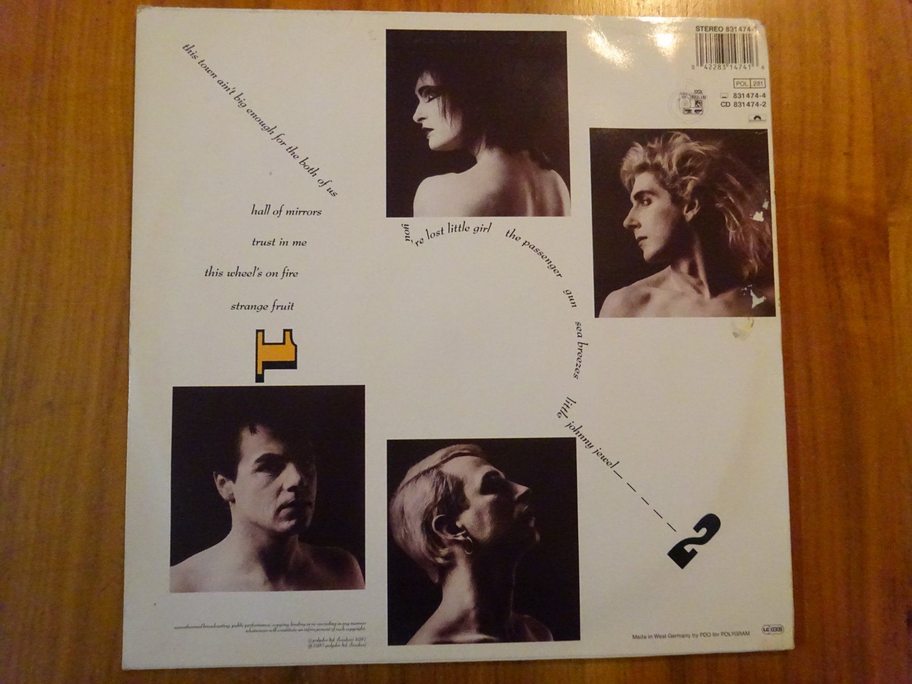Dischi in vinile: SIOUXIE + THE BANSHEES ** THROUGH THE LOCKING GLASS – Usato da Luzern venduto da xrayspex99 2