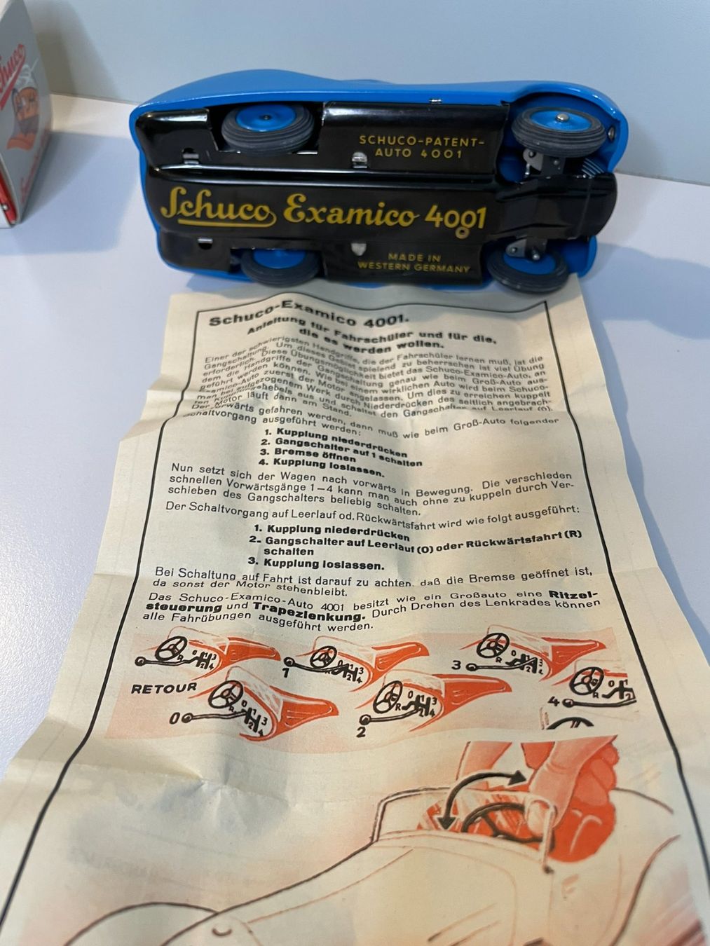 Schuco Modellautos: Schuco Examico 4001 Replica "blau" – Neu und originalverpackt aus Bättwil von Samuel_Wyss 4