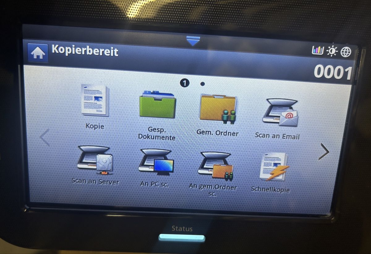 Samsung Stampanti: Samsung Profi-Farblaser-Multifunktionsdrucker auf Rollen – Usato da Luzern venduto da justjana 4