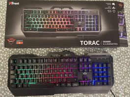 Trust GXT 187 Torac Gaming Tastatur QWERTZ